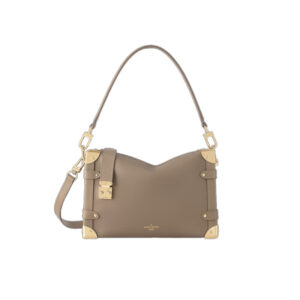 Side Trunk MM Taupe Grained Calf Leather - Repbags.ru