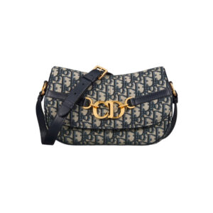 Small CD Besace Bag Blue Dior Oblique Jacquard - Repbags.ru