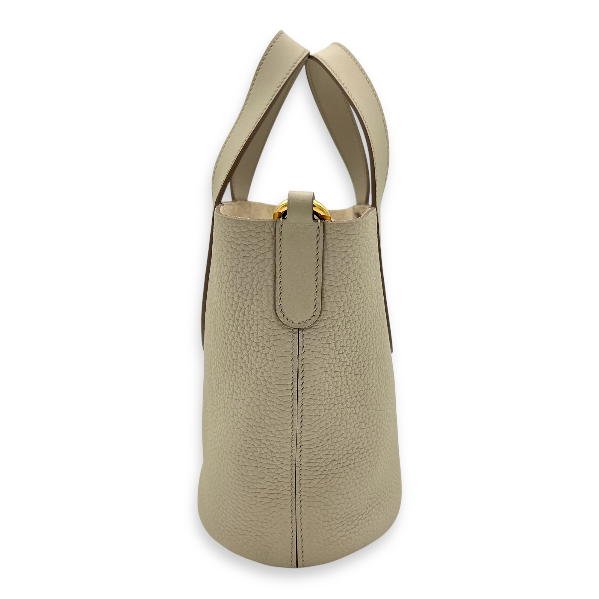 In The Loop 18 Beige Marfa in Clemence/Swift, Gold hardware - Image 5