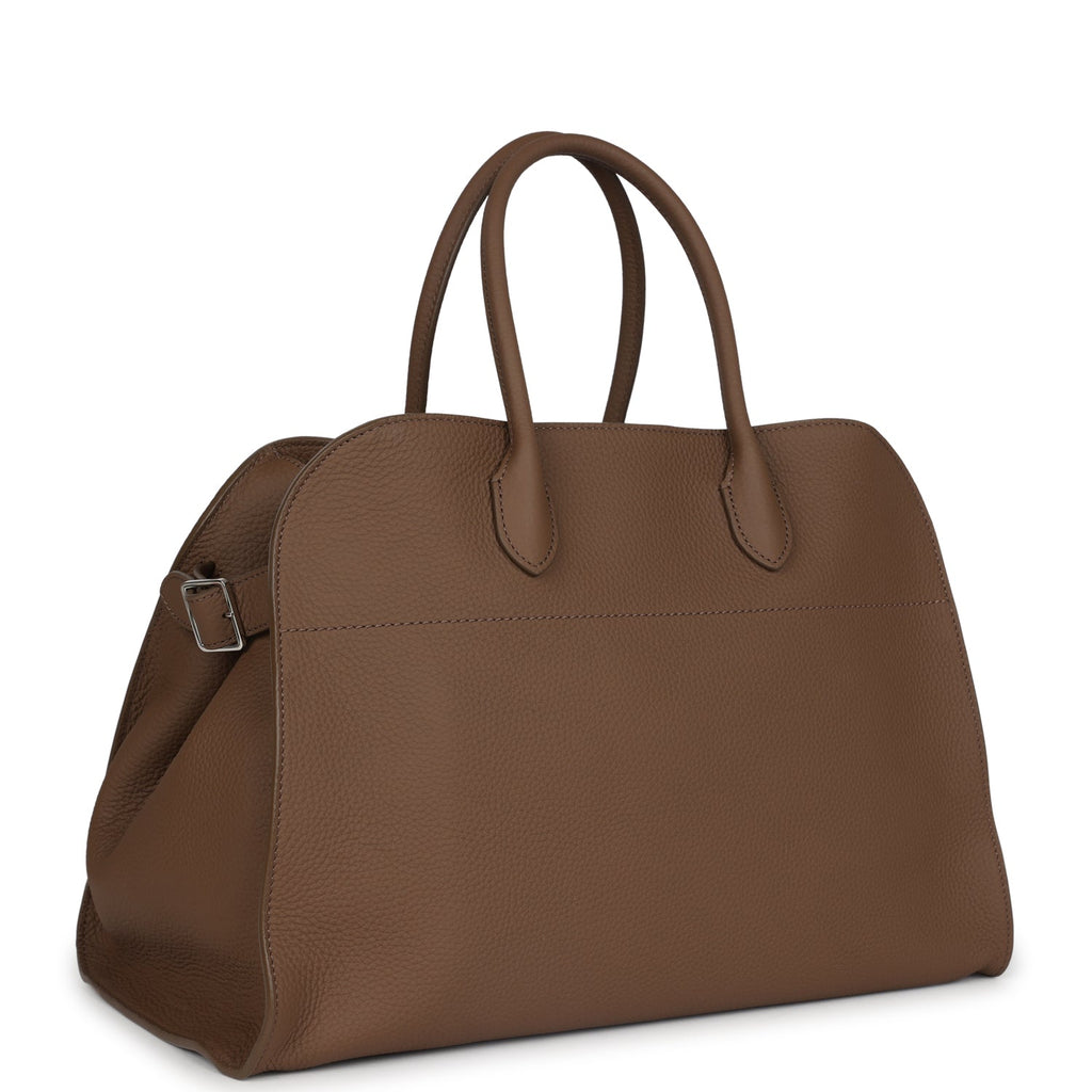 The Row Soft Margaux 15 Bag Chevre Calfskin Silver Hardware - Image 3