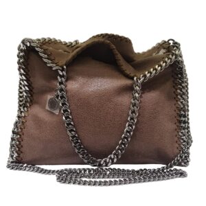 Stella Mccartney Brown Falabella Crossbody Bag