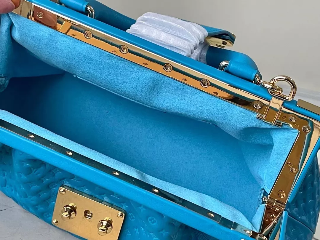 Louis Vuitton Monogram Clutch 'Blue' - ReplicaBags.is - Image 10