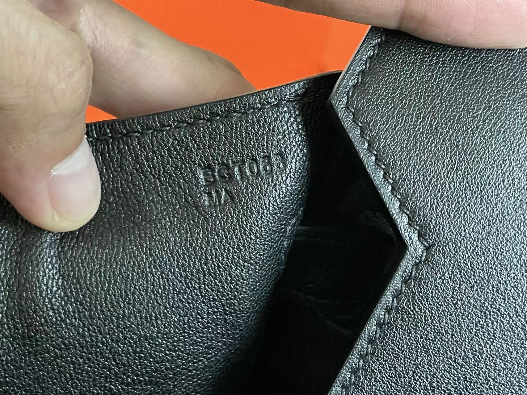 Hermes HAC Birkin Rock 40 Handmade Bag in Black Evercolor Leather - Image 10