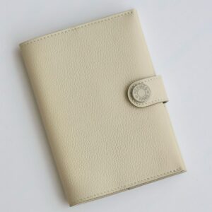 Hermes R.M.S Passport Holder in Beton Evercolor Calfskin