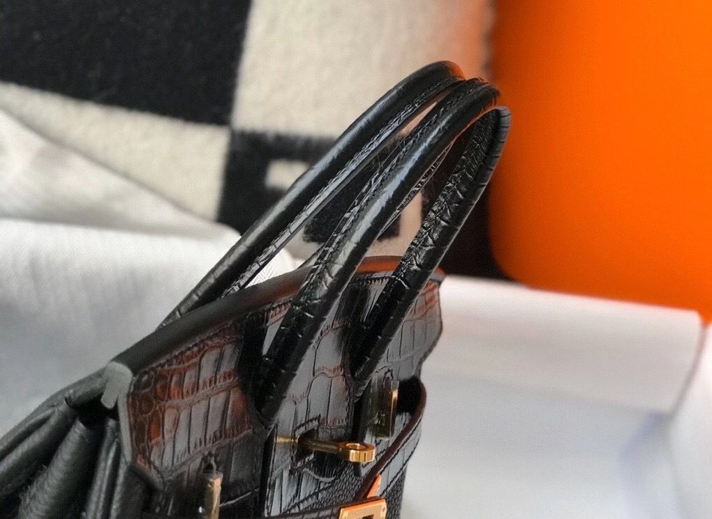 Hermes Touch Birkin 25cm Limited Edition Black Bag - Image 8