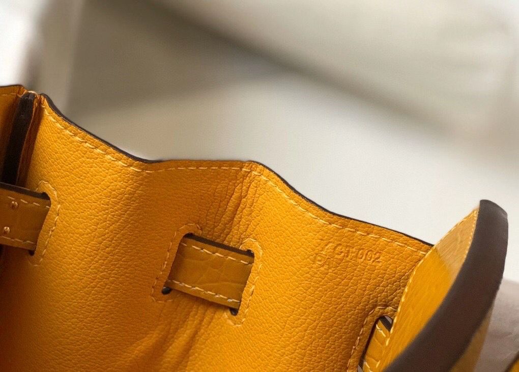 Hermes Touch Birkin 30cm Limited Edition Yellow Bag - Image 8