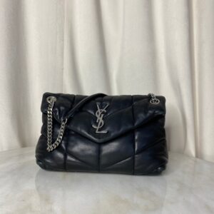 YSL Black Puffer Small Shoulder Bag
