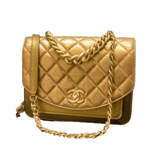 Chanel Metallic Gold Flap Bag