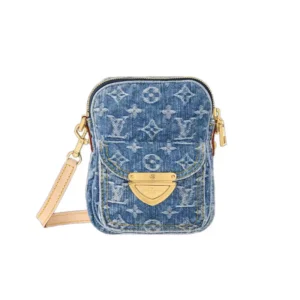 LV Fairfax Pochette Monogram Denim - ReplicaBags.is