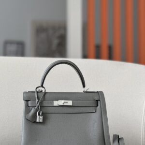 Kelly 28 Togo Gris Meye(0L) Palladium Hardware