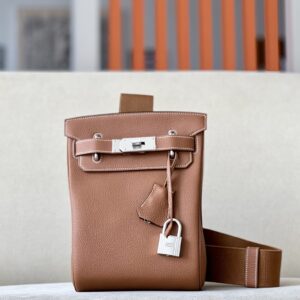 Birkin Hac a Dos PM Backpack Togo Gold (37) Gold Hardware