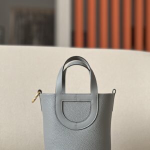 Hermes In-The-Loop 18 Swift Gris Meyer (0L) Gold Hardware